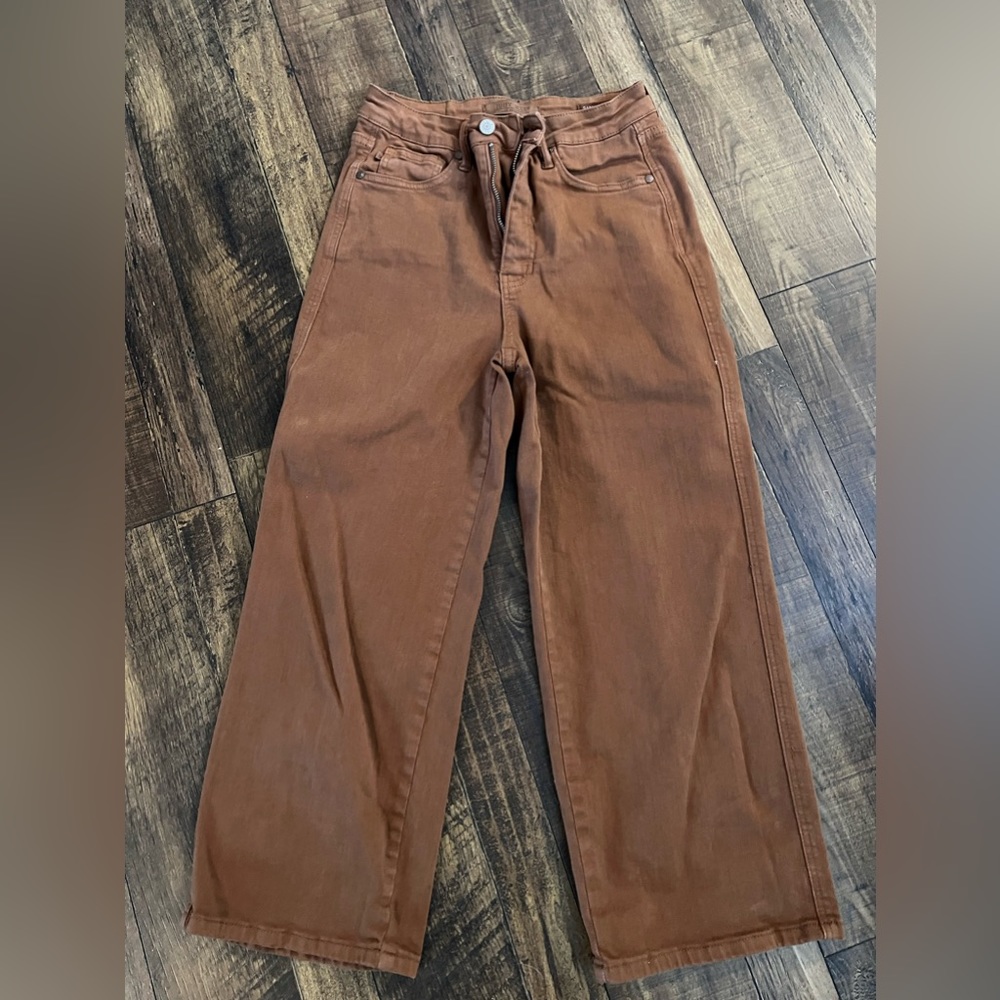 Judy Blue Rust cropped jeans size 7/28